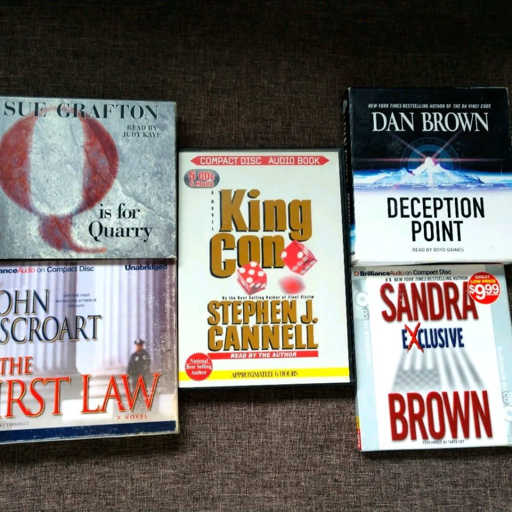 5 Audio Books-6 added another